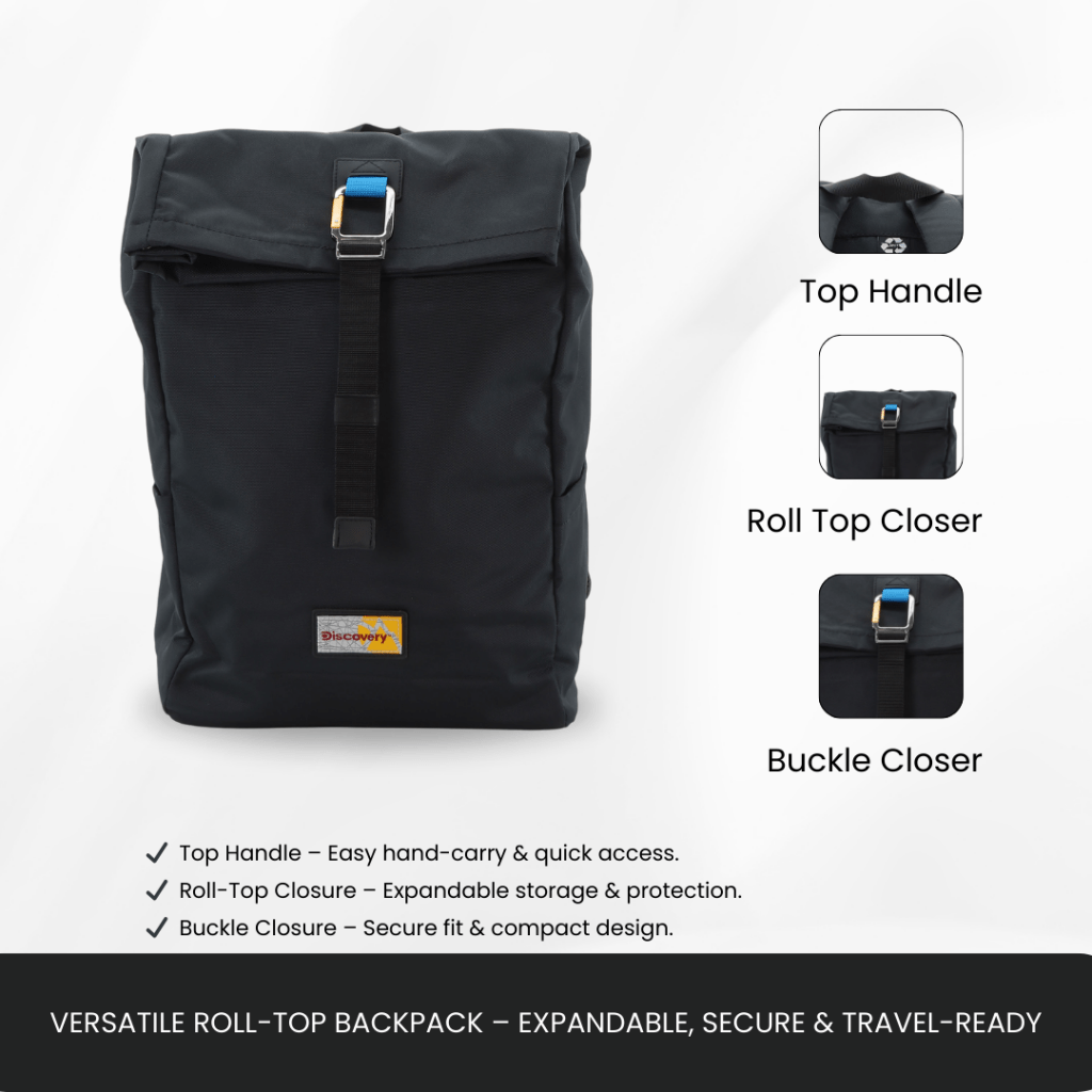 Icon - Roll Top Bag 15L - Discovery_uae