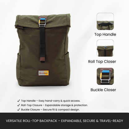 Icon - Roll Top Bag 15L - Discovery_uae